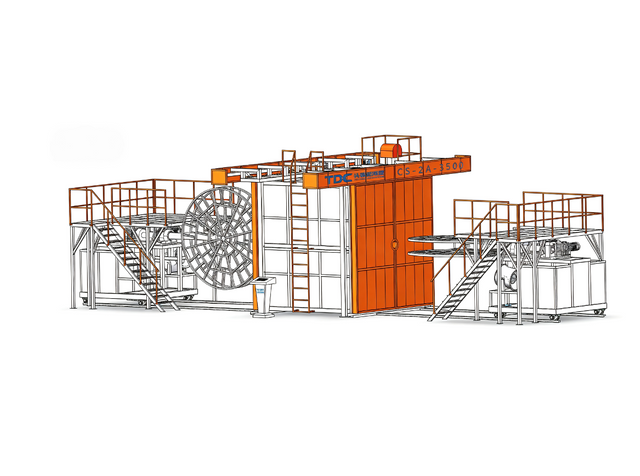 Shuttle Rotomolding Machine